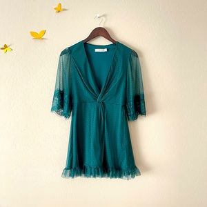 Asos lace mini dress